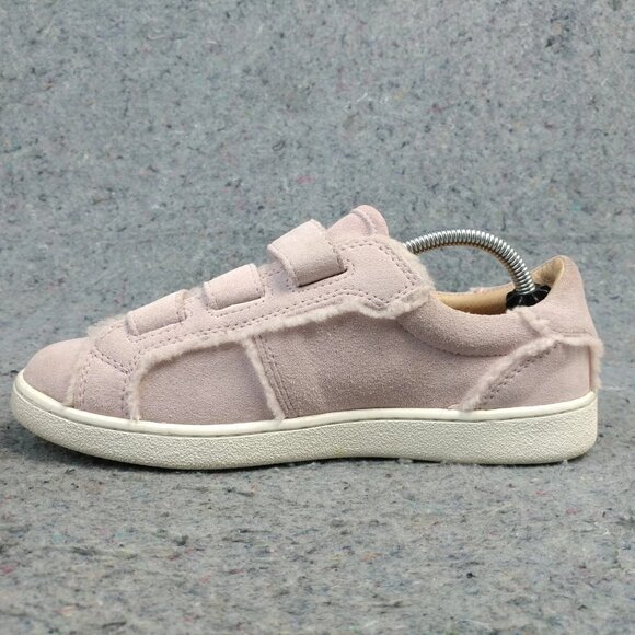 Ugg Australia Alix Spill Seam Womens Size 7 Shoes Pink Suede Leather Seashell - Picture 7 of 14